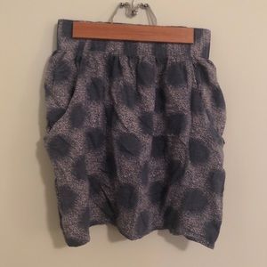 ✨Lush Patterned Mini Skirt with Pockets